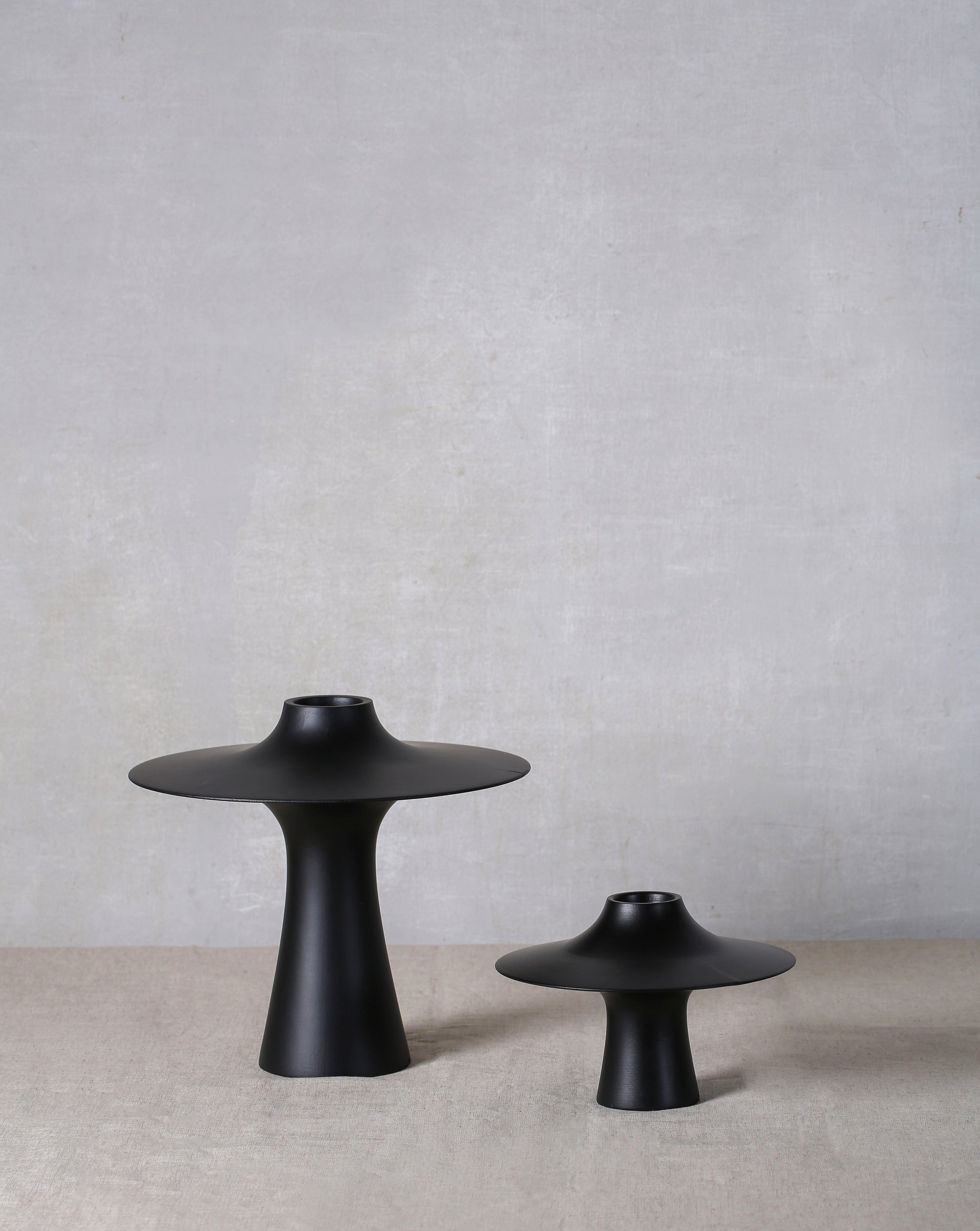 Black Wooden Mushroom