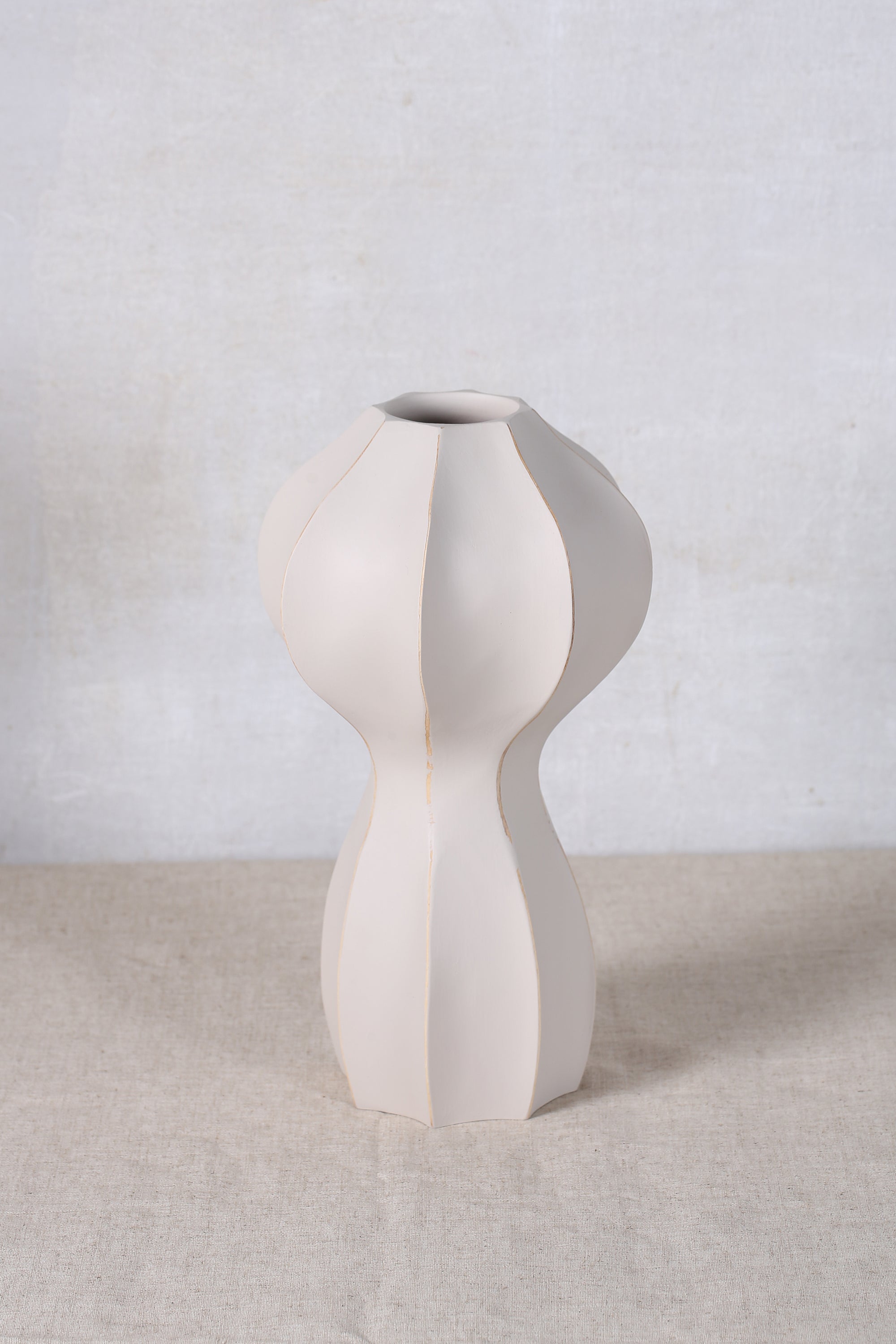 Mushroom Wood Vase